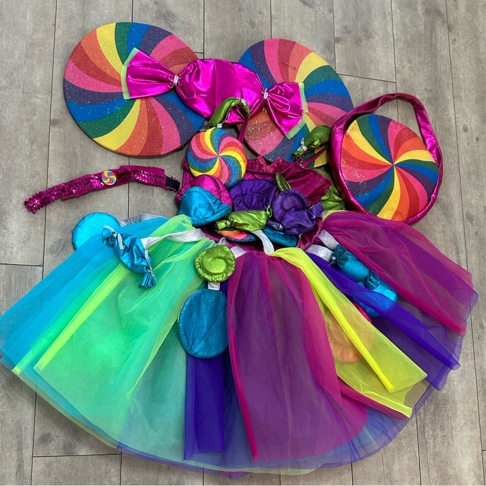 Chasing FireFlies Wishcraft Candy Fairy Halloween Costume & Accessories - Picture 13 of 14